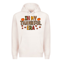 Pale Pink In My Thankful Era Premium Hoodie - MaliasSmallBusiness