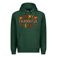 Sports Green In My Thankful Era Premium Hoodie - MaliasSmallBusiness