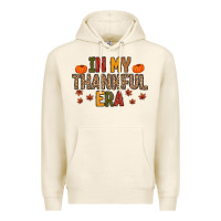 Tofu In My Thankful Era Premium Hoodie - MaliasSmallBusiness