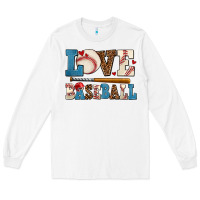 White love baseball Long Sleeve Tee - AdoDesignShop