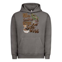 Pigment Tornado no talkie before coffee Urban Hoodie - BarkalooDesign