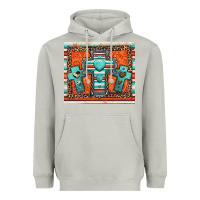 Moon Dust turquoise gemstone crosses Heavyweight Hoodie - Jasminsmagicworld