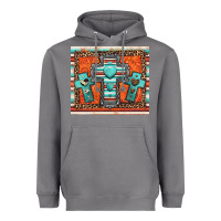 Storm turquoise gemstone crosses Heavyweight Hoodie - Jasminsmagicworld