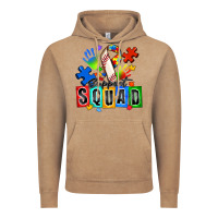 Vintage Coffee baseball support squad autism Vintage Hoodie - Zillion Design Studio