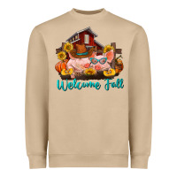 Mushroom Welcome fall pigs Heavyweight Sweatshirt - RanaPortraitStore