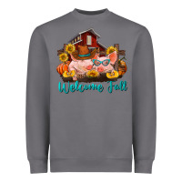 Storm Welcome fall pigs Heavyweight Sweatshirt - RanaPortraitStore