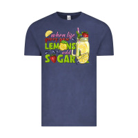 Vintage Denim when life gives you lemons add sugar tbw Vintage Tee - texasbilliewilder