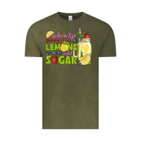 Vintage Olive when life gives you lemons add sugar tbw Vintage Tee - texasbilliewilder