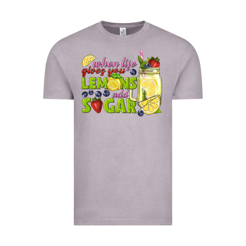 When Life Gives You Lemons Add Sugar Tbw Vintage Tee by texasbilliewilder | Teevron