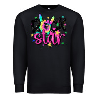 Black rock star Premium Sweatshirt - MaliasSmallBusiness