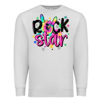 Dove Grey rock star Premium Sweatshirt - MaliasSmallBusiness
