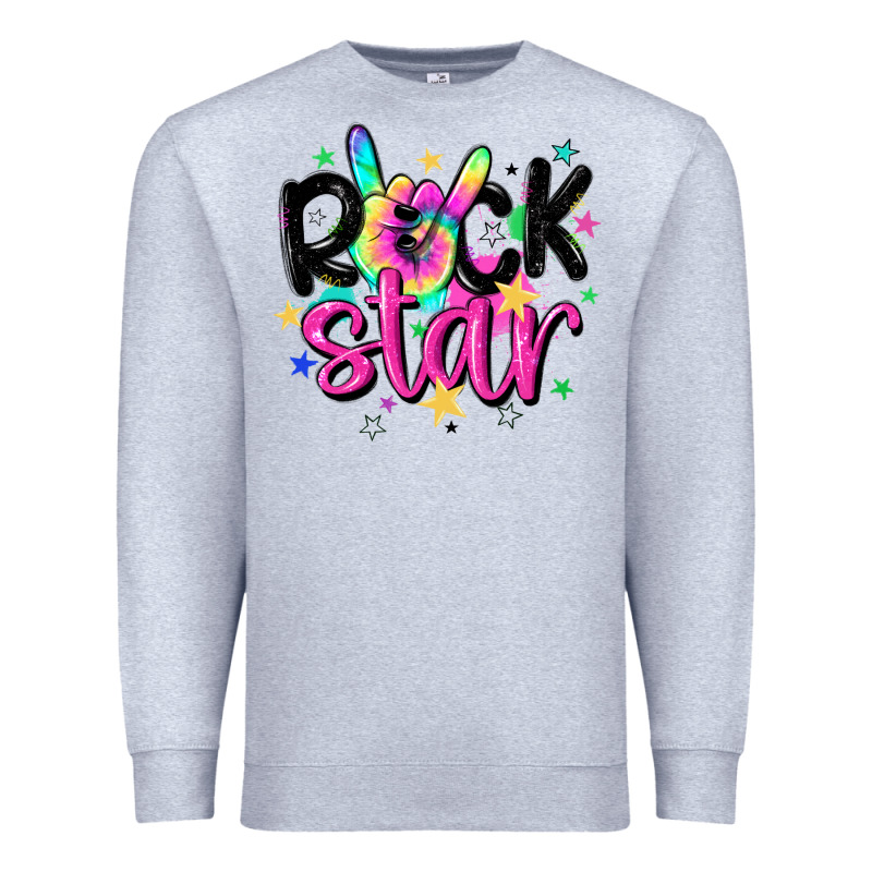 Rock Star Premium Sweatshirt by MaliasSmallBusiness | Teevron