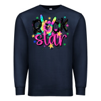 Navy rock star Premium Sweatshirt - MaliasSmallBusiness