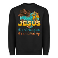 Black jesus it s not religion it s a relationship Heavyweight Sweatshirt - texasbilliewilder