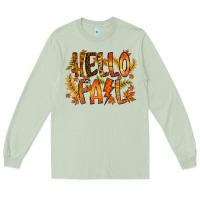 Matcha hello fall Long Sleeve Tee - RacoonDesign