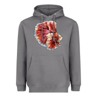Storm Betta Fish Heavyweight Hoodie - LillyAllenDesigns