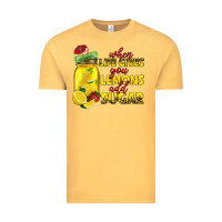 Vintage Mustard when life gives you lemons add sugar Vintage Tee - texasbilliewilder