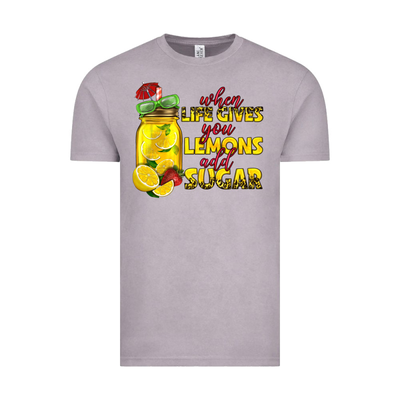 When Life Gives You Lemons Add Sugar Vintage Tee by texasbilliewilder | Teevron