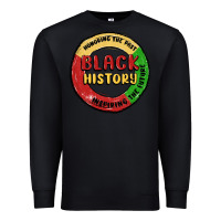 Black honoring the past inspiring future Premium Sweatshirt - MaliasSmallBusiness