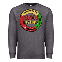 Charcoal Heather honoring the past inspiring future Premium Sweatshirt - MaliasSmallBusiness