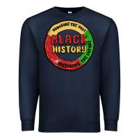 Navy honoring the past inspiring future Premium Sweatshirt - MaliasSmallBusiness