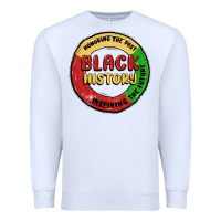 White honoring the past inspiring future Premium Sweatshirt - MaliasSmallBusiness