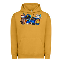 Pigment Peanut Butter police coffee Urban Hoodie - Jasminsmagicworld