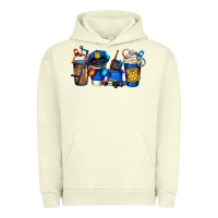Pigment Pistachio police coffee Urban Hoodie - Jasminsmagicworld
