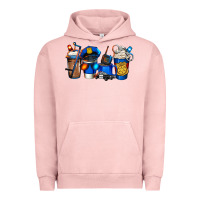 Pigment Salmon police coffee Urban Hoodie - Jasminsmagicworld