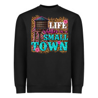 Black life is better in a small town Heavyweight Sweatshirt - texasbilliewilder