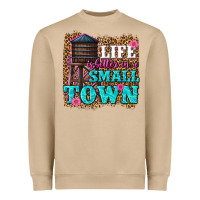 Mushroom life is better in a small town Heavyweight Sweatshirt - texasbilliewilder