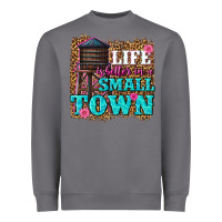Storm life is better in a small town Heavyweight Sweatshirt - texasbilliewilder