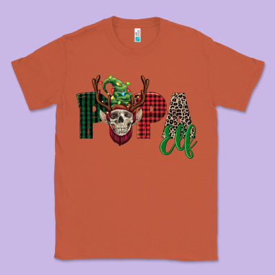 Papa Elf Skull Classic Tee Designed By Fadigitalartstudio