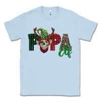 Dusty Blue papa elf skull Classic Tee - FaDigitalArtStudio