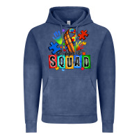 Vintage Denim basketball support squad autism Vintage Hoodie - Zillion Design Studio