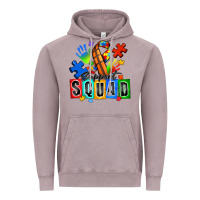 Vintage Zinc basketball support squad autism Vintage Hoodie - Zillion Design Studio