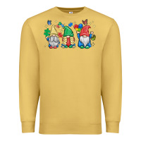 Antique Gold autism gnome Premium Sweatshirt - MaliasSmallBusiness
