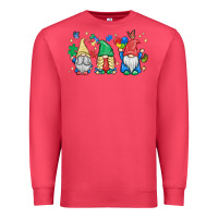 Cardinal autism gnome Premium Sweatshirt - MaliasSmallBusiness