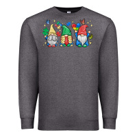Charcoal Heather autism gnome Premium Sweatshirt - MaliasSmallBusiness