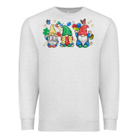 Oatmeal Heather autism gnome Premium Sweatshirt - MaliasSmallBusiness