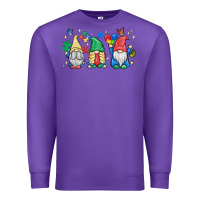 Purple autism gnome Premium Sweatshirt - MaliasSmallBusiness
