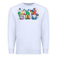 White autism gnome Premium Sweatshirt - MaliasSmallBusiness