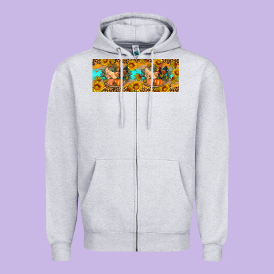 Fall Coop Animals Pumpkin 11 Oz Mug Zipper Hoodie Designed By Artiststas