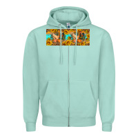 Seafoam Fall coop animals pumpkin 11 oz mug Zipper Hoodie - Artiststas