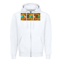 White Fall coop animals pumpkin 11 oz mug Zipper Hoodie - Artiststas