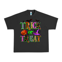 Pigment Black trick or treat Urban Heavy Tee - Zillion Design Studio