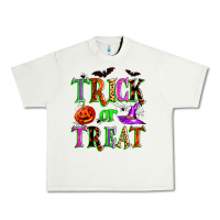 Pistachio trick or treat Urban Heavy Tee - Zillion Design Studio