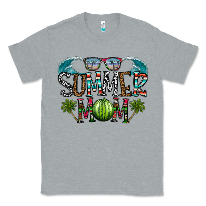 Summer Mom Classic Tee by CowhideDigitalArt | Teevron