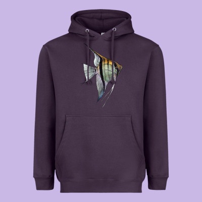 Angelfish Heavyweight Hoodie Designed By Lillyallendesigns