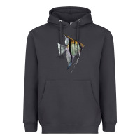 Smoke Angelfish Heavyweight Hoodie - LillyAllenDesigns